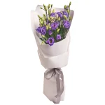 Букет из 5 фиолетовых эустом