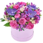 Цветы в коробке Утонченность